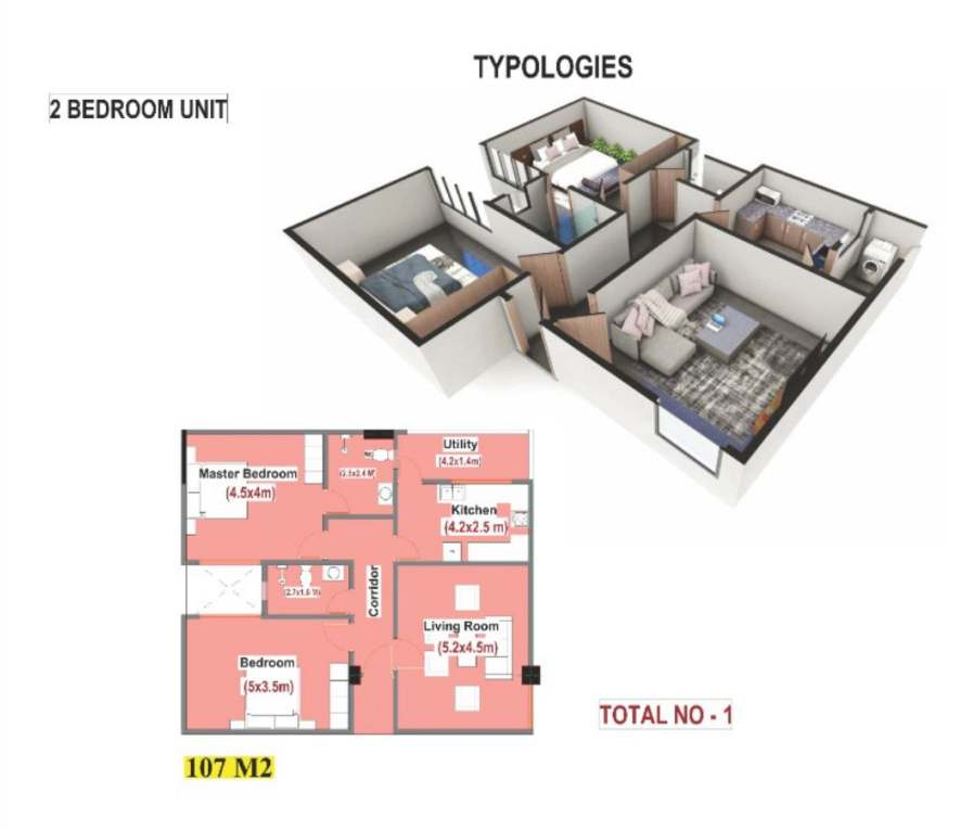 2 bedroom
