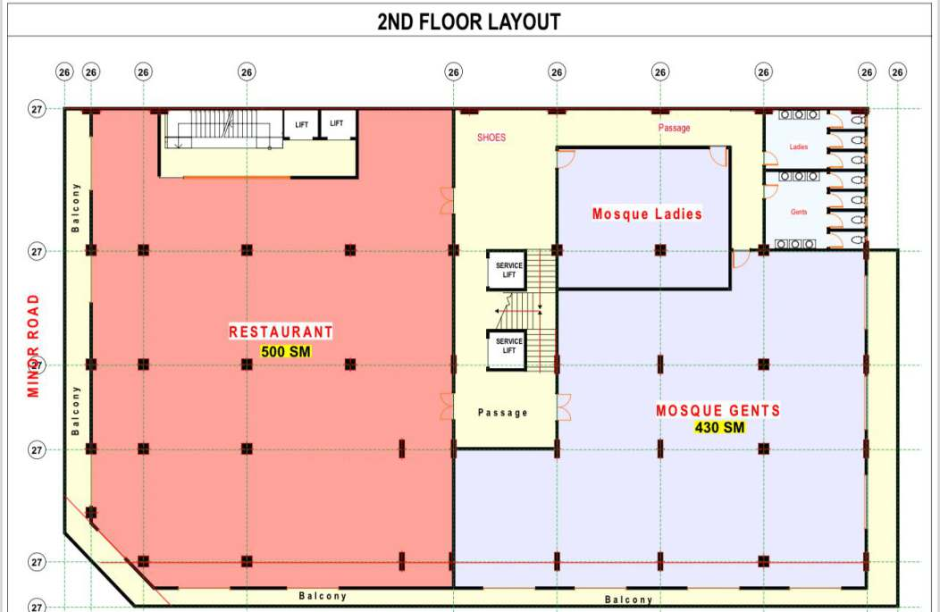 2nd floor plan